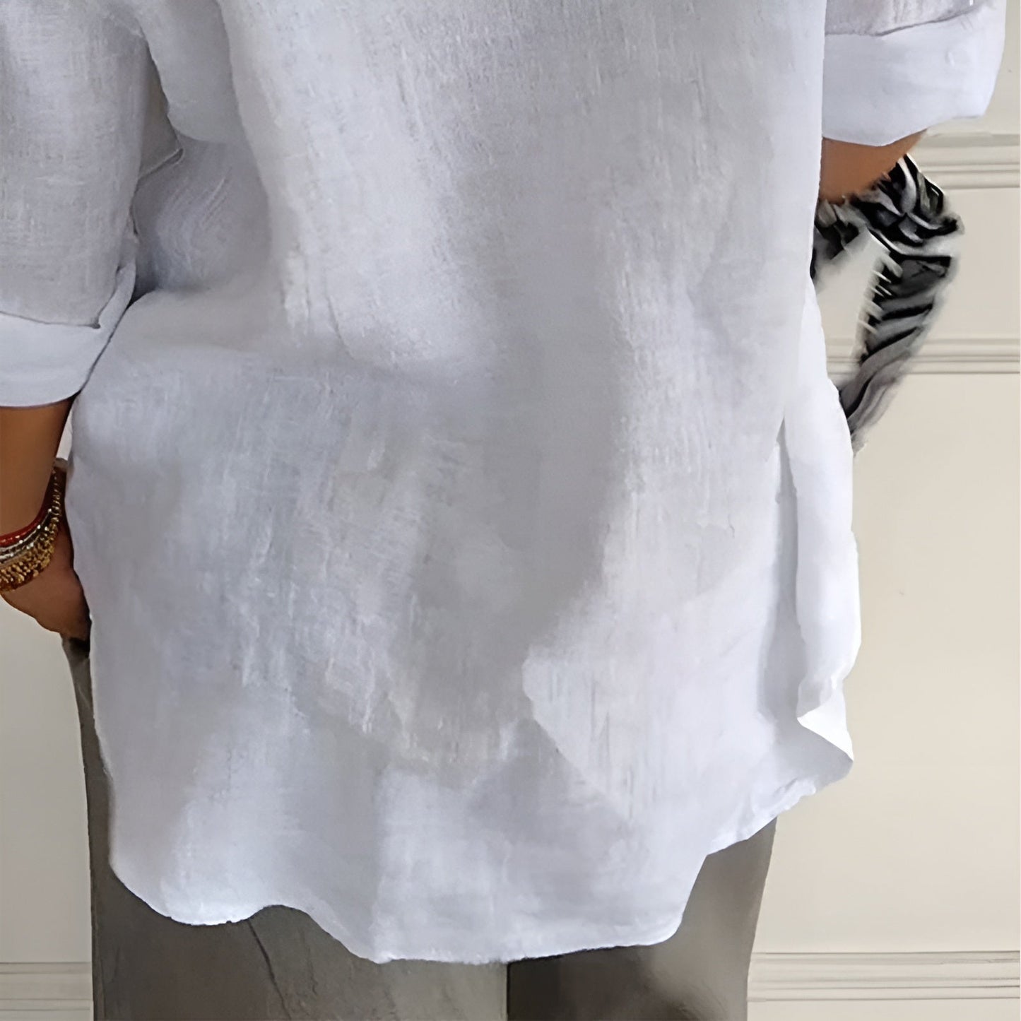Anita™ | Chemise en lin élégante (50 % de réduction)