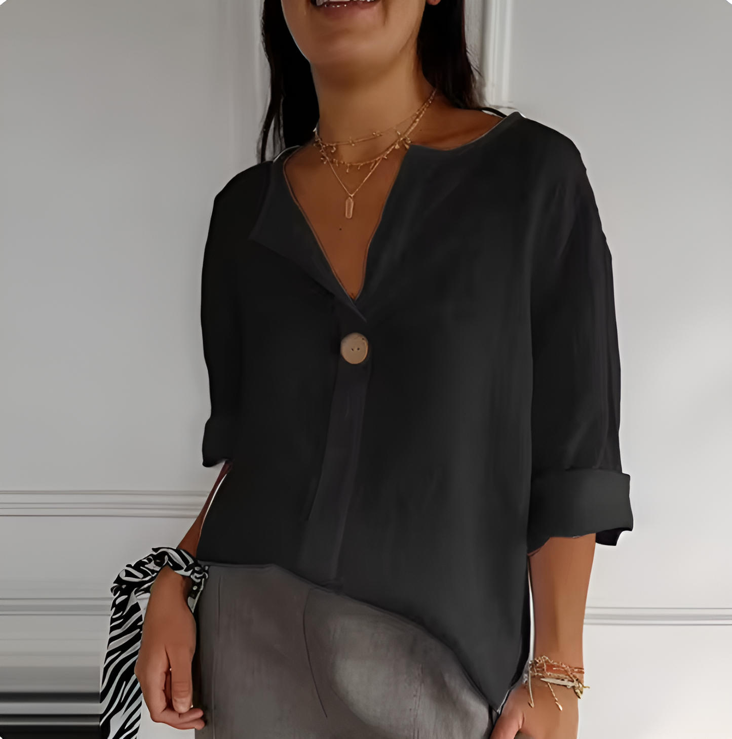 Anita™ | Chemise en lin élégante (50 % de réduction)