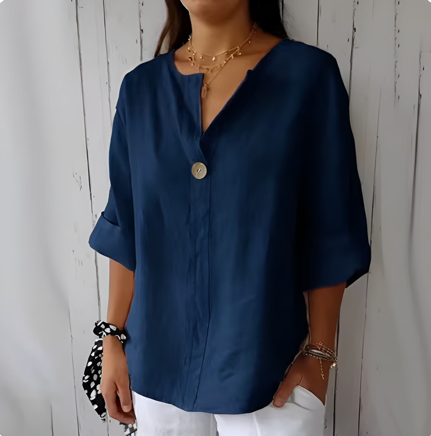 Anita™ | Chemise en lin élégante (50 % de réduction)