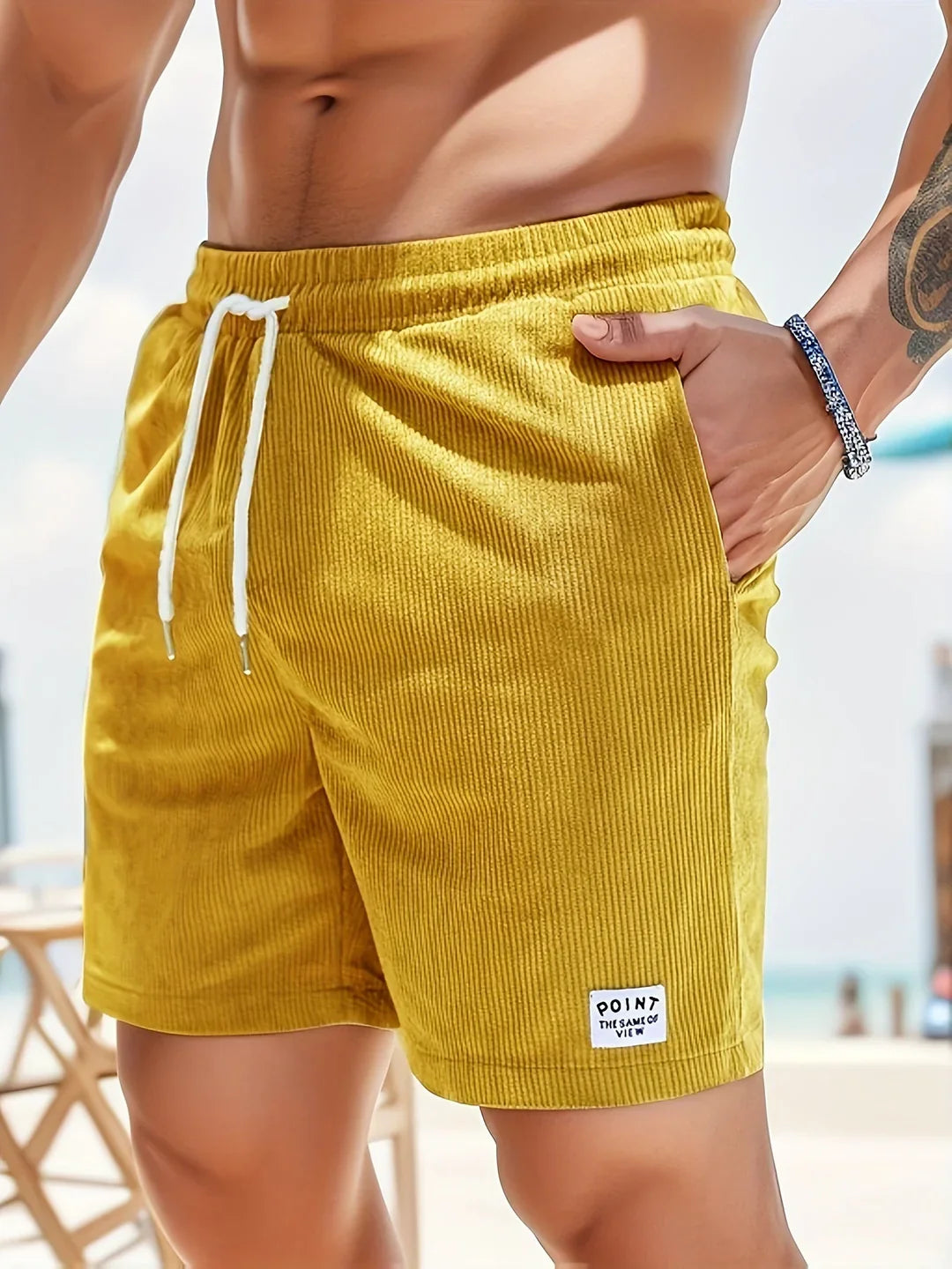 ALESSIO™ - SHORT DE BAIN POUR HOMME EN CORDON